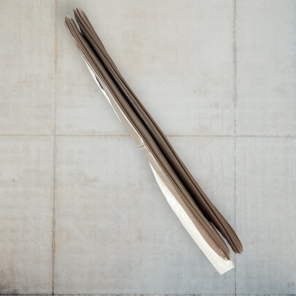 Vintage John Romaine Taupe Leather Shoulder Bag - Picture 15 of 15